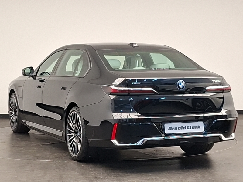 BMW 7 Series 750E Xdrive M Sport Black #2