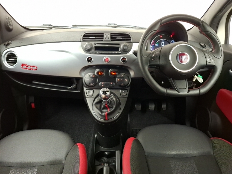 Fiat 500 1.2 S White #3