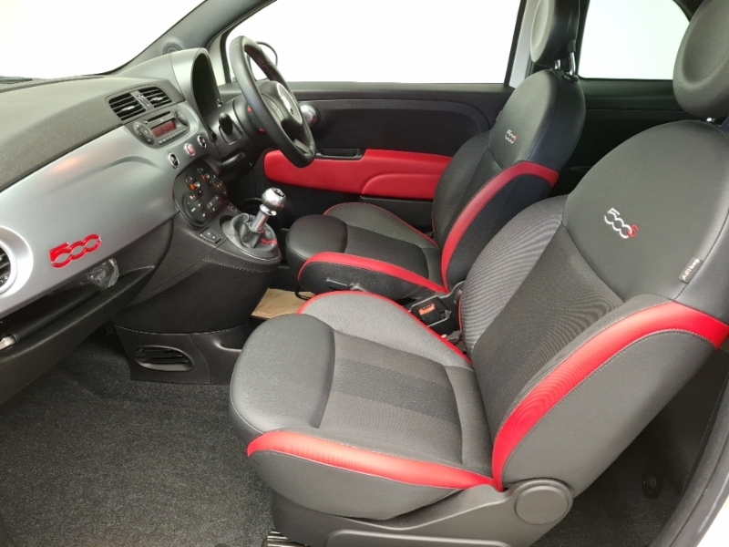 Fiat 500 1.2 S White #5