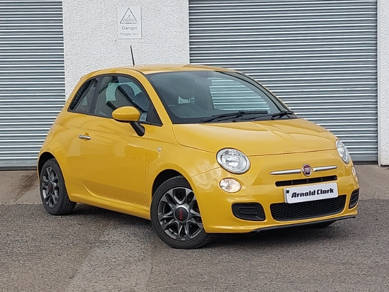 Fiat 500 1.2 S Yellow