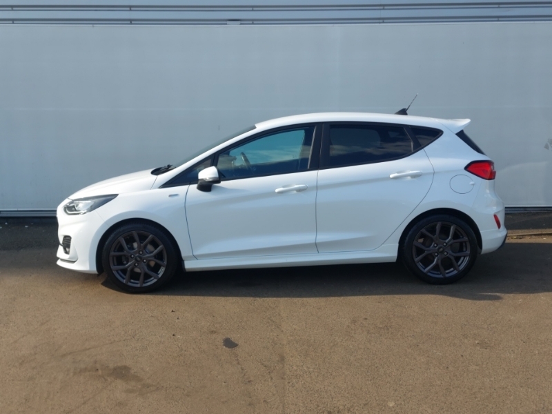 Ford Fiesta 1.0 Ecoboost Hybrid Mhev 125 St-line SE23VXG White #4