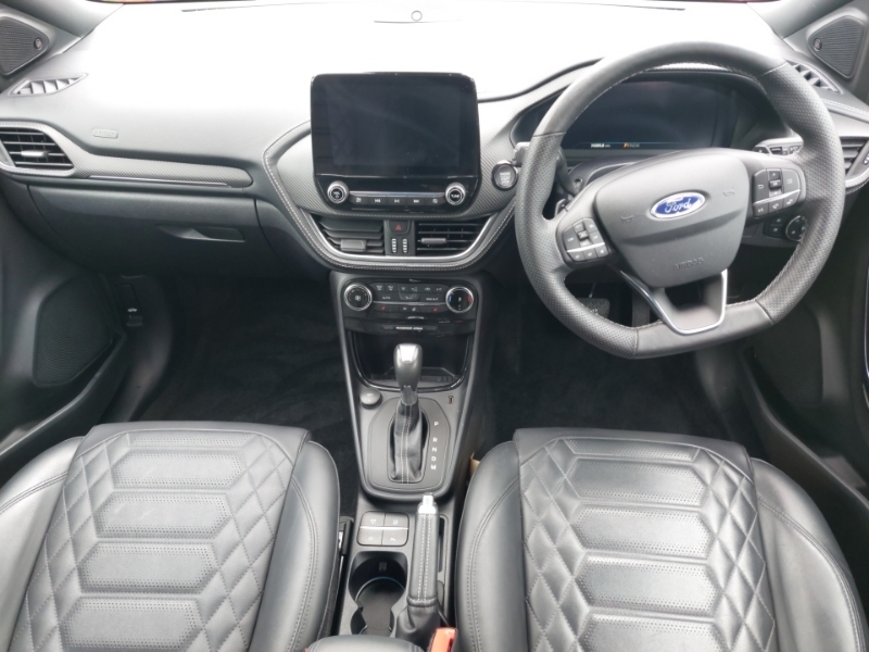 Ford Puma 1.0 Ecoboost Hybr Mhev 155 St-line Vignale Dct YM23UEW Red #3