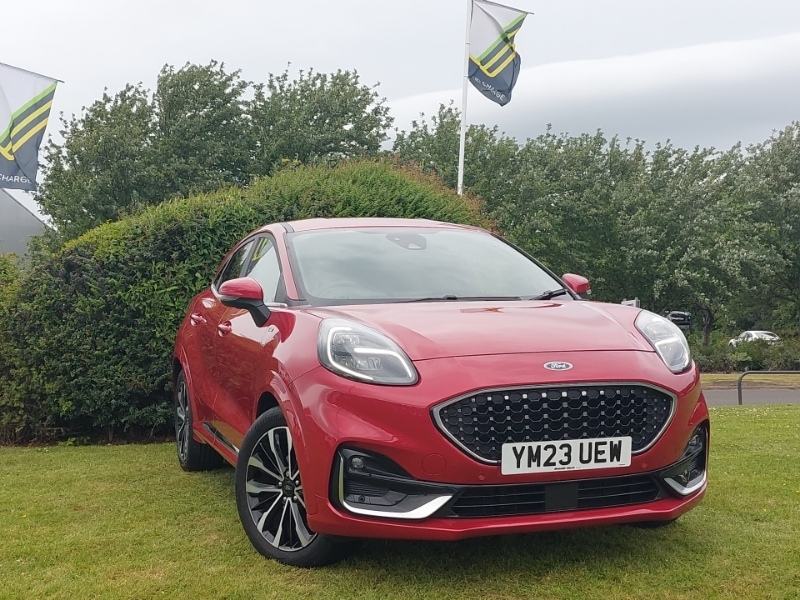 Ford Puma 1.0 Ecoboost Hybr Mhev 155 St-line Vignale Dct Red