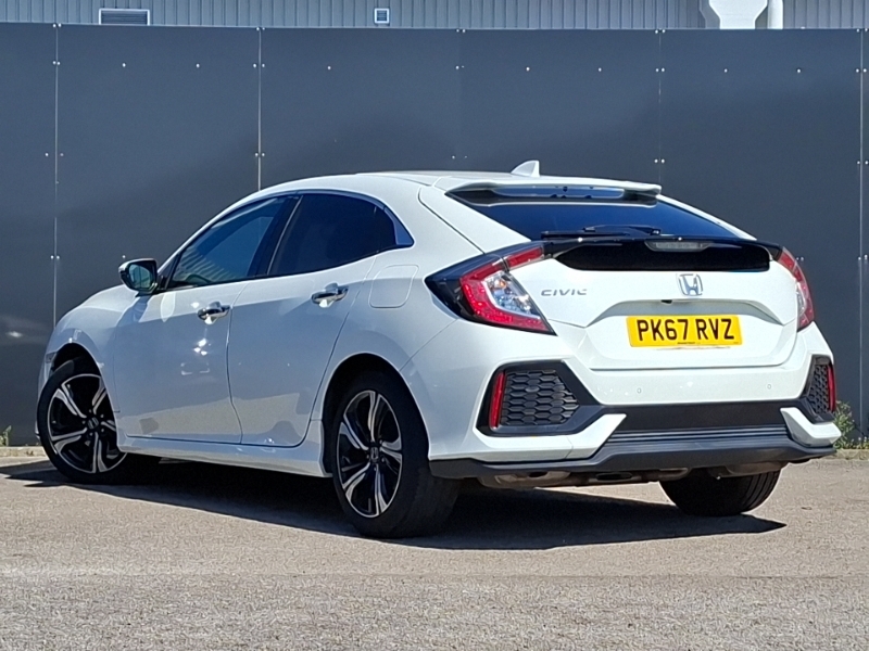 Honda Civic 1.5 Vtec Turbo Prestige Cvt PK67RVZ White #2