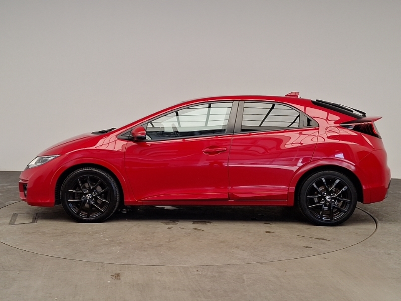 Honda Civic 1.6 I-dtec Sport Red #4