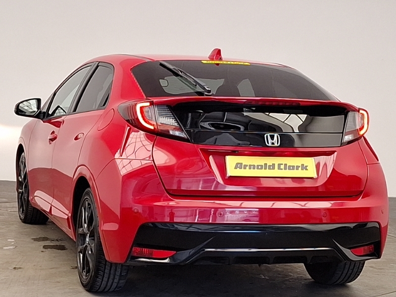 Honda Civic 1.6 I-dtec Sport Red #2