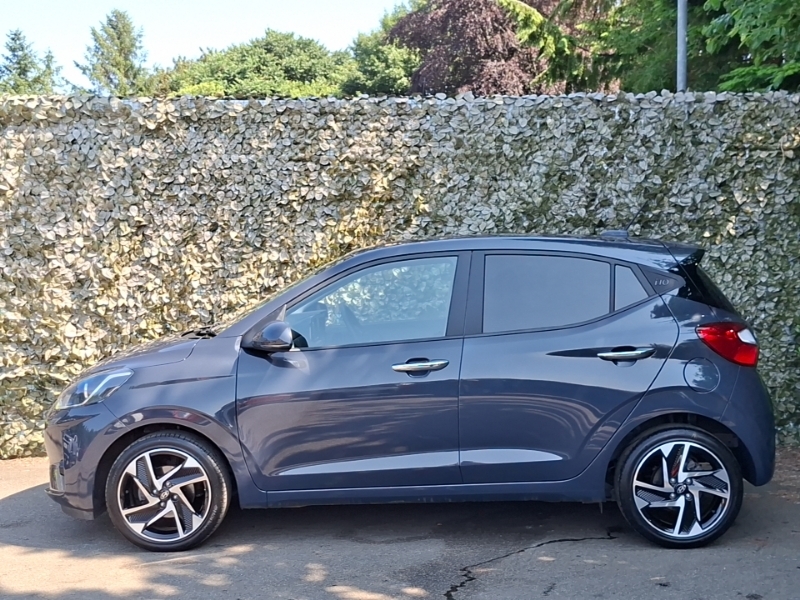 Hyundai I10 1.2 79 Premium Nav SD74HAX Grey #4