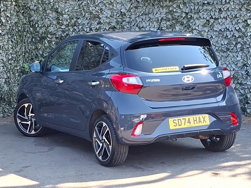 Hyundai I10 1.2 79 Premium Nav SD74HAX Grey #2