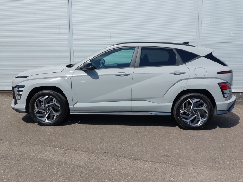 Hyundai Kona 1.6 Hybrid 129 N Line Dct EF25GYD Grey #4