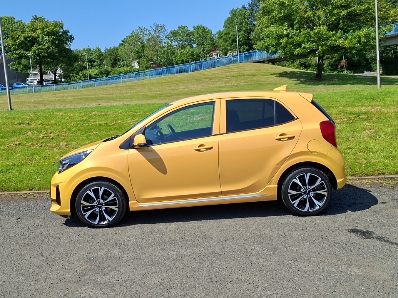Kia Picanto 1.0 Gt-line 4 Seats ST23EZD Yellow #4