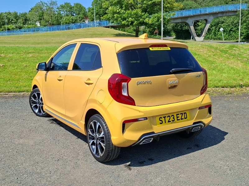 Kia Picanto 1.0 Gt-line 4 Seats ST23EZD Yellow #2