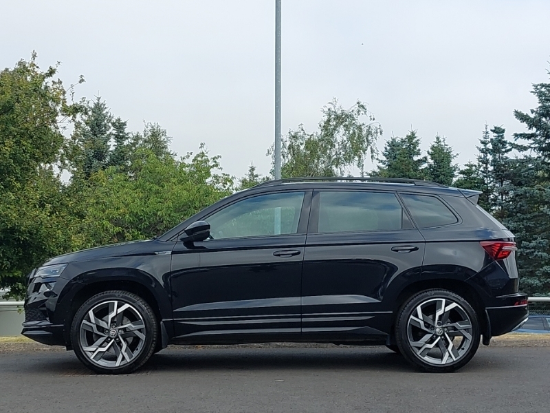 Skoda Karoq 2.0 Tsi Sportline 4X4 Dsg SE23VDM Black #4