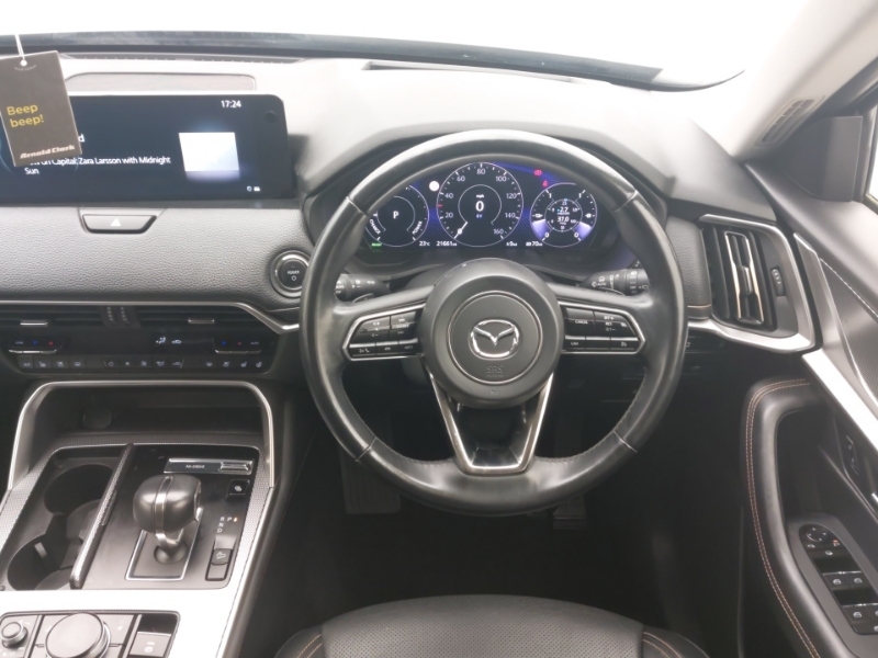 Mazda CX-60 2.5 Phev Exclusive-line White #4