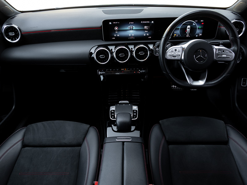 Mercedes-Benz A Class A180d Amg Line Executive SG20ULS Black #3