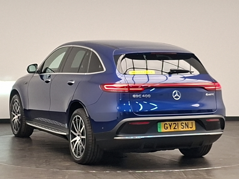 Mercedes-Benz EQC Eqc 400 300Kw Amg Line 80Kwh Blue #2