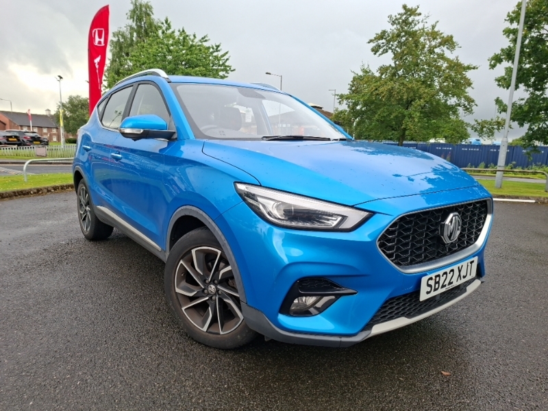 MG ZS 1.5 Vti-tech Exclusive SB22XJT Blue