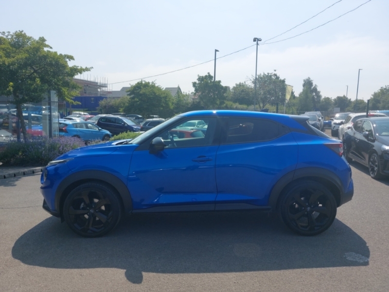 Nissan Juke 1.0 Dig-t Tekna SM25ZKR Blue #4