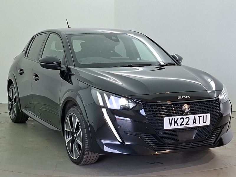 Peugeot e-208 100Kw Gt Premium 50Kwh Black