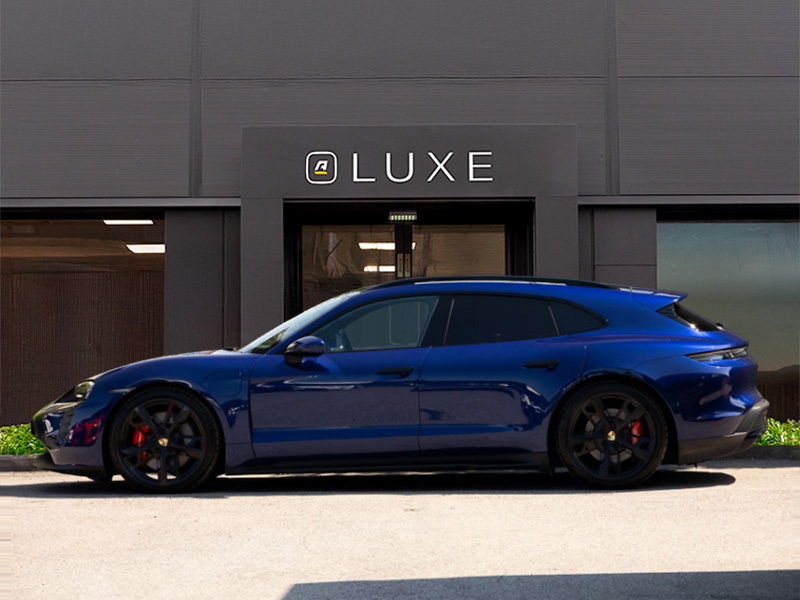 Porsche Taycan 440Kw Gts 93Kwh Blue #4