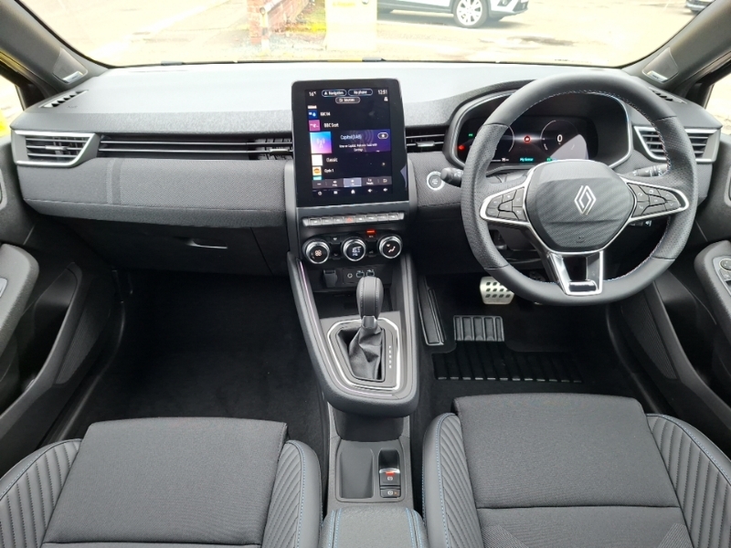 Renault Clio 1.6 E-tech Fh 145 Iconic Esprit Alpine Black #3