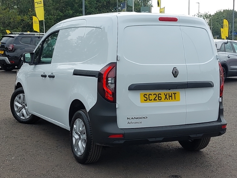 Renault Kangoo Ml19 Blue Dci 95 Advance Safety Van White #2