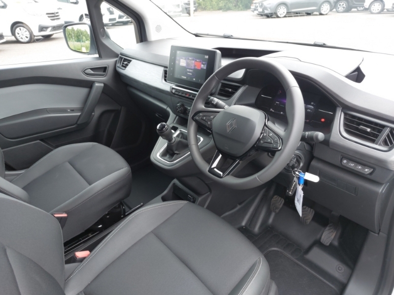 Renault Kangoo Ll21 Blue Dci 95 Advance Safety Van White #3