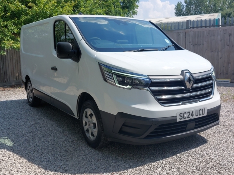 Renault Trafic Sl30 Blue Dci 130 Advance Safety Van White