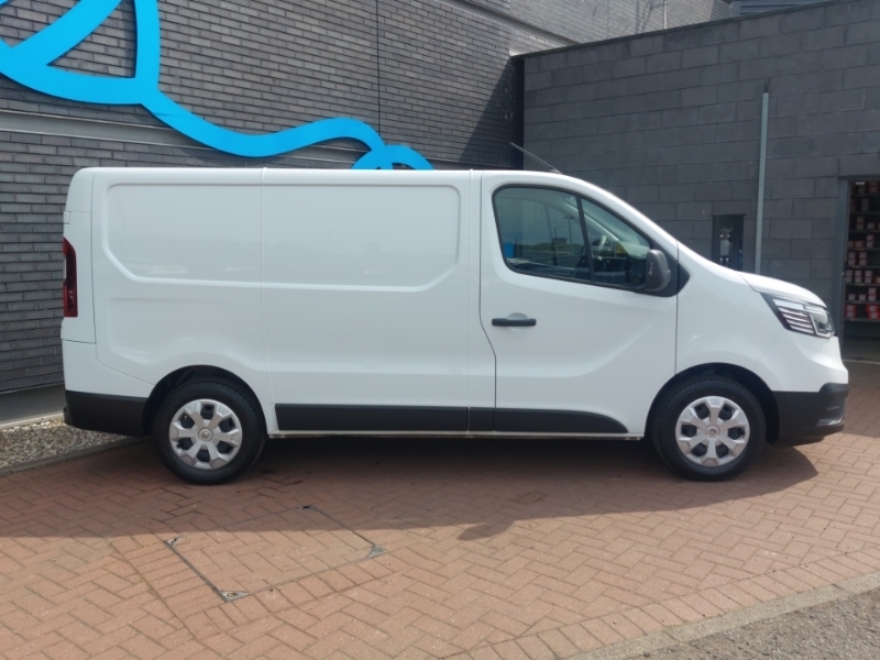 Renault Trafic Sl30 Blue Dci 130 Advance Van White #4