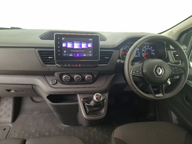 Renault Trafic Sl30 Blue Dci 130 Advance Van White #3