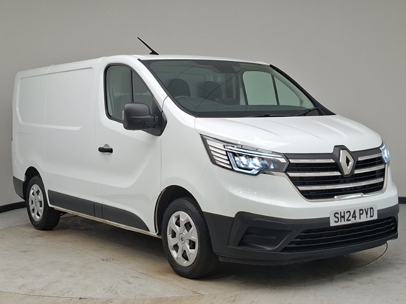 Renault Trafic Sl30 Blue Dci 130 Advance Van White