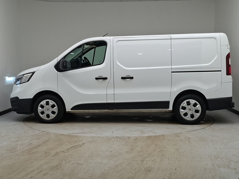 Renault Trafic Sl30 Blue Dci 130 Advance Van White #4