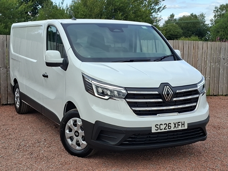 Renault Trafic Ll30 Blue Dci 130 Advance Safety Van SC26XFH White