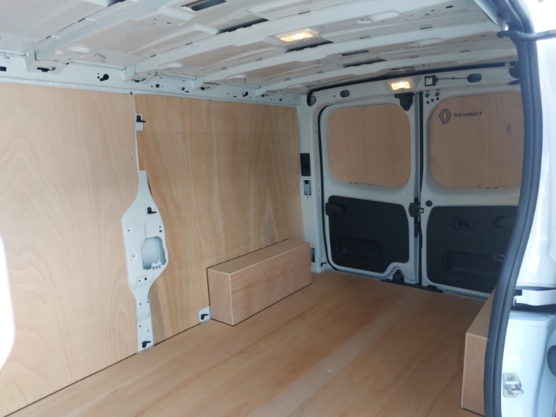 Renault Trafic Ll30 Blue Dci 130 Advance Safety Van SC26XOO White #6