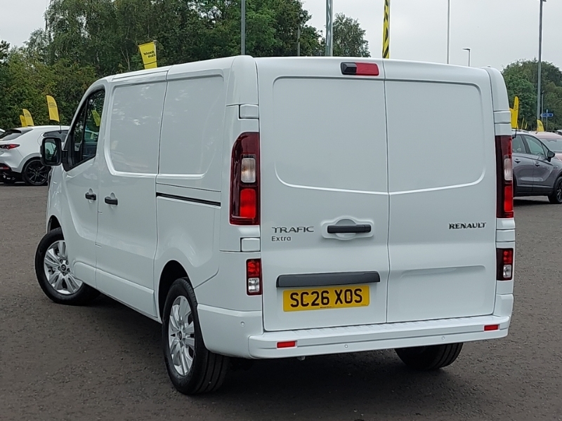 Renault Trafic Sl30 Blue Dci 130 Extra Safety Van SC26XOS White #2
