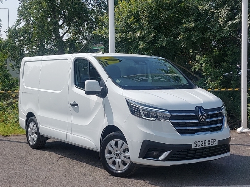 Renault Trafic Sl30 Blue Dci 130 Extra Safety Van White