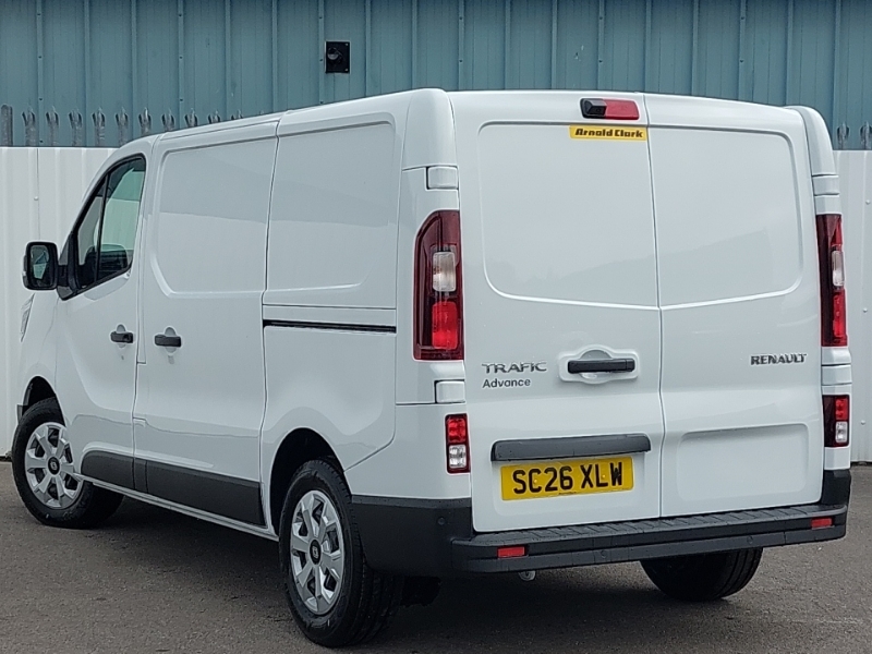 Renault Trafic Sl30 Blue Dci 130 Advance Safety Van SC26XLW White #2