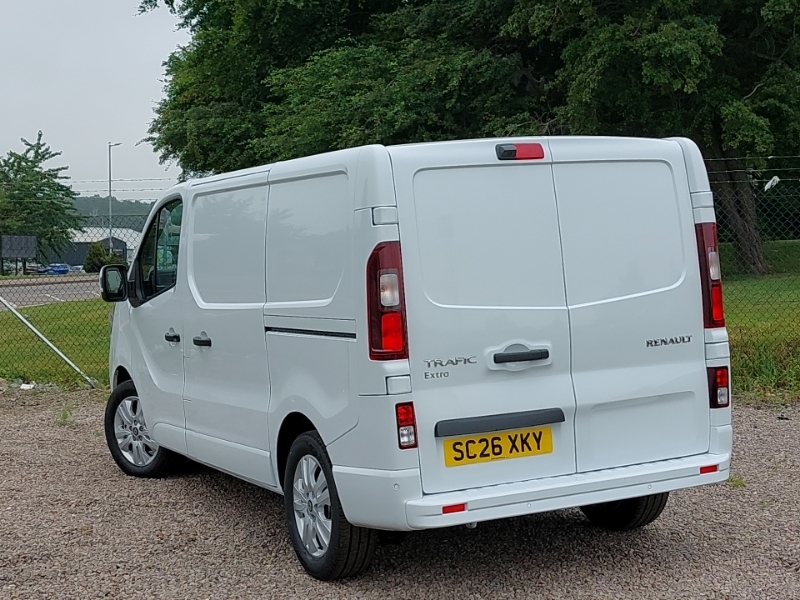 Renault Trafic Sl30 Blue Dci 130 Extra Safety Van SC26XKY White #2