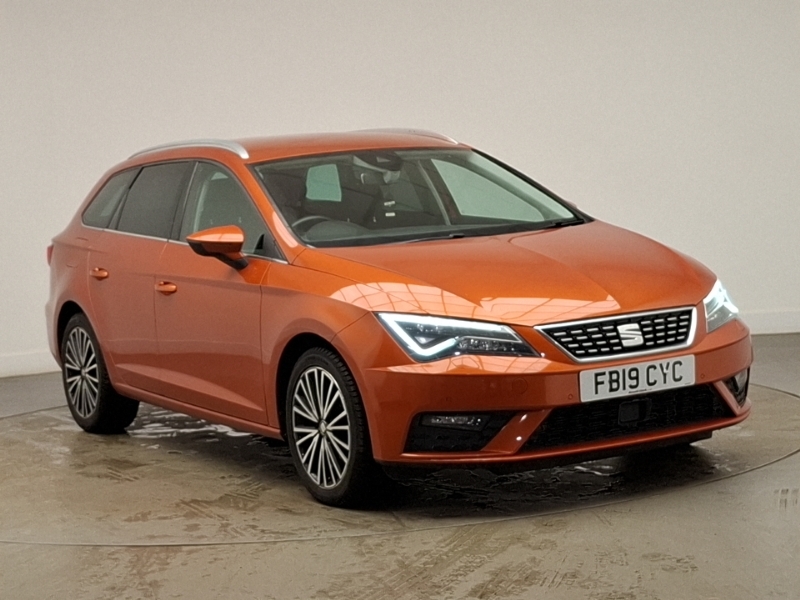 Seat Leon 2.0 Tsi 190 Xcellence Lux Ez Dsg Orange