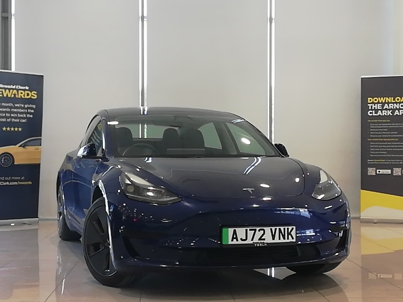 Tesla Model 3 Rwd 4dr Auto AJ72VNK Blue