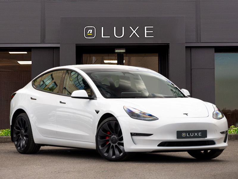 Tesla Model 3 Performance Awd Performance Upgrade White