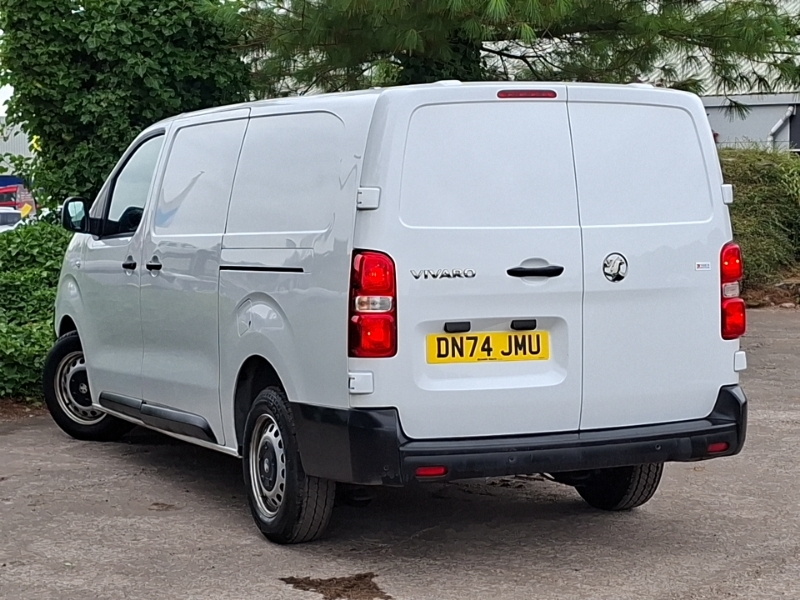 Vauxhall Vivaro 1.5 Turbo D 120 Prime H1 Van DN74JMU White #2