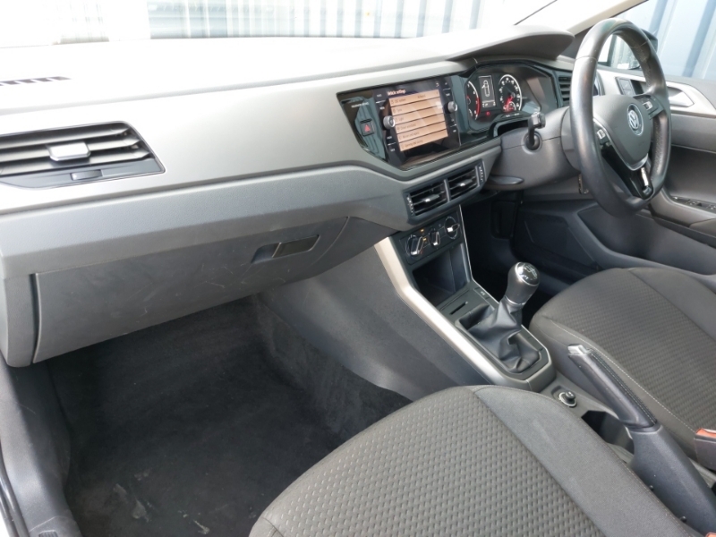 Volkswagen Polo 1.0 Se W27KDM White #5