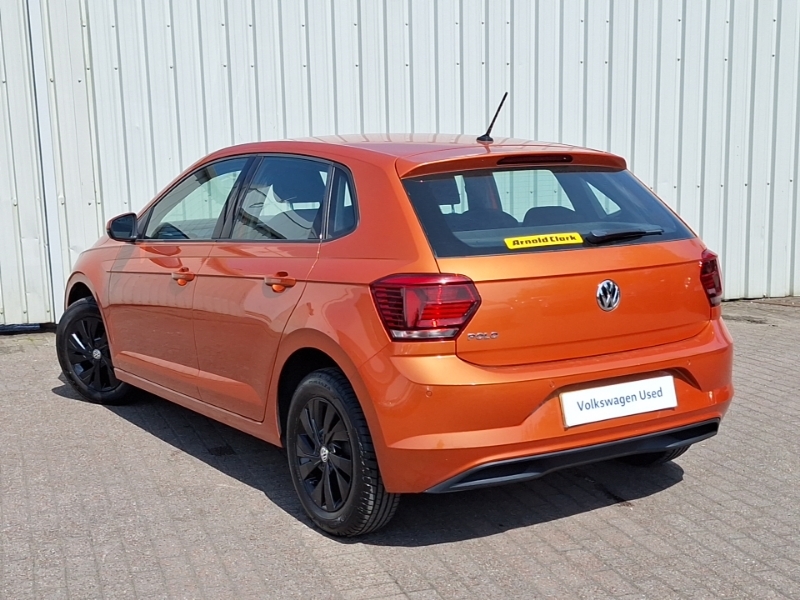 Volkswagen Polo 1.0 Tsi 95 Se SH68OUM Orange #2