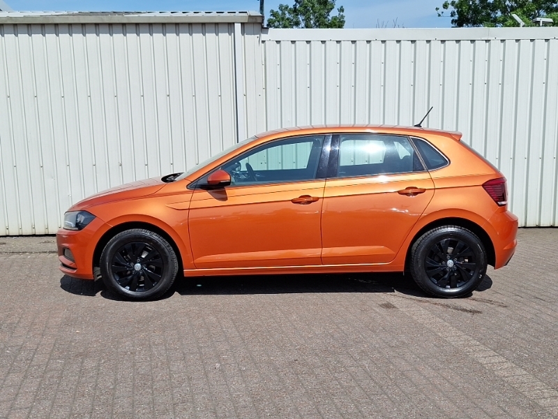 Volkswagen Polo 1.0 Tsi 95 Se SH68OUM Orange #4