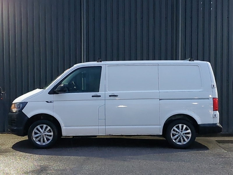 Volkswagen Transporter 2.0 Tdi Bmt 84 Startline Van White #4