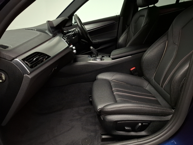 BMW 5 Series 520I M Sport Blue #5