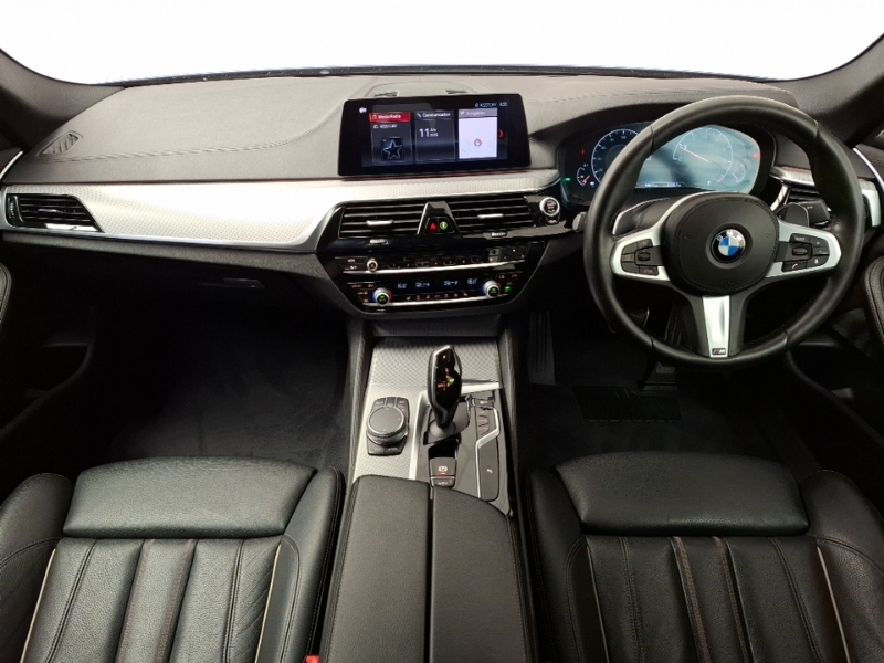BMW 5 Series 520I M Sport Blue #3