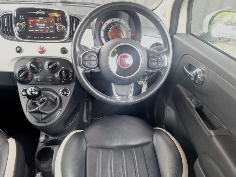 Fiat 500 Twinair Lounge Hatchback Euro 6 Ss Green #8