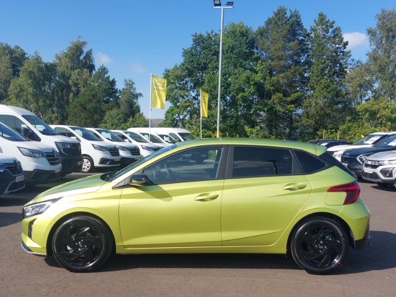 Hyundai I20 1.0T Gdi 90 Black Line SC26XYM Yellow #4