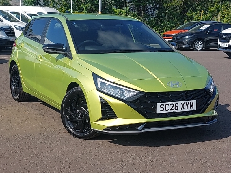 Hyundai I20 1.0T Gdi 90 Black Line Yellow